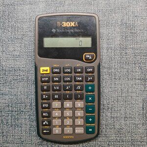 Texas Instruments TI-30XA Scientific Calculator - Works Great